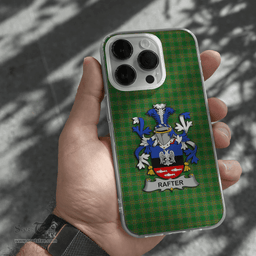 Irish Rafter Coat of Arms Family Crest Ireland Phone Case Irish National Tartan Irish County Phone Case