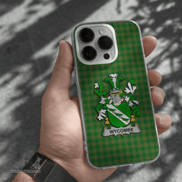 Irish Wycombe Coat of Arms Family Crest Ireland Phone Case Irish National Tartan Irish County Phone Case