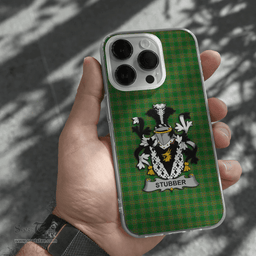 Irish Stubber Coat of Arms Family Crest Ireland Phone Case Irish National Tartan Irish County Phone Case