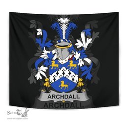 Irish Archdall Coat of Arms Family Crest Ireland Tapestry Irish Tapestry