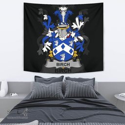 Irish Birch Coat of Arms Family Crest Ireland Tapestry Irish Tapestry