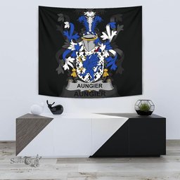 Irish Aungier Coat of Arms Family Crest Ireland Tapestry Irish Tapestry