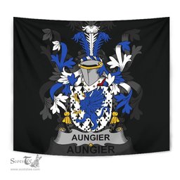 Irish Aungier Coat of Arms Family Crest Ireland Tapestry Irish Tapestry