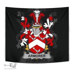 Irish Armorer Coat of Arms Family Crest Ireland Tapestry Irish Tapestry