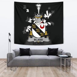 Irish Bland Coat of Arms Family Crest Ireland Tapestry Irish Tapestry