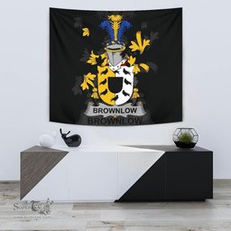 Irish Brownlow Coat of Arms Family Crest Ireland Tapestry Irish Tapestry