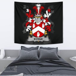 Irish Byrne or O'Byrne Coat of Arms Family Crest Ireland Tapestry Irish Tapestry
