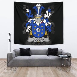 Irish Duggan or O'Duggan Coat of Arms Family Crest Ireland Tapestry Irish Tapestry