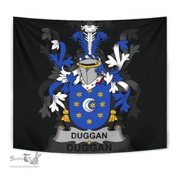 Irish Duggan or O'Duggan Coat of Arms Family Crest Ireland Tapestry Irish Tapestry