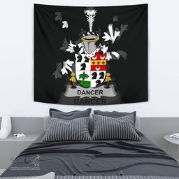 Irish Dancer Coat of Arms Family Crest Ireland Tapestry Irish Tapestry