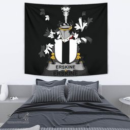 Irish Erskine Coat of Arms Family Crest Ireland Tapestry Irish Tapestry