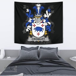 Irish Crowley or O'Crouley Coat of Arms Family Crest Ireland Tapestry Irish Tapestry