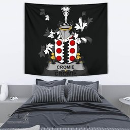 Irish Cromie Coat of Arms Family Crest Ireland Tapestry Irish Tapestry
