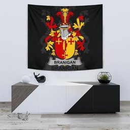 Irish Branigan or O'Branagan Coat of Arms Family Crest Ireland Tapestry Irish Tapestry