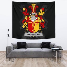 Irish Branigan or O'Branagan Coat of Arms Family Crest Ireland Tapestry Irish Tapestry