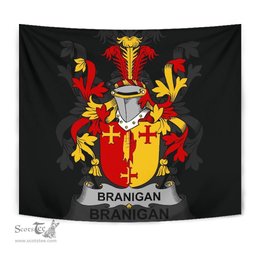 Irish Branigan or O'Branagan Coat of Arms Family Crest Ireland Tapestry Irish Tapestry