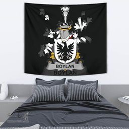 Irish Boylan or O'Boylan Coat of Arms Family Crest Ireland Tapestry Irish Tapestry