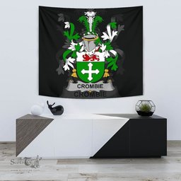 Irish Crombie Coat of Arms Family Crest Ireland Tapestry Irish Tapestry