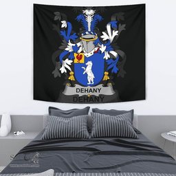 Irish Dehany Coat of Arms Family Crest Ireland Tapestry Irish Tapestry