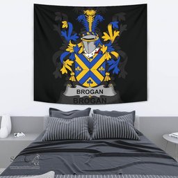 Irish Brogan or O'Brogan Coat of Arms Family Crest Ireland Tapestry Irish Tapestry
