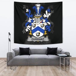 Irish Durrant Coat of Arms Family Crest Ireland Tapestry Irish Tapestry