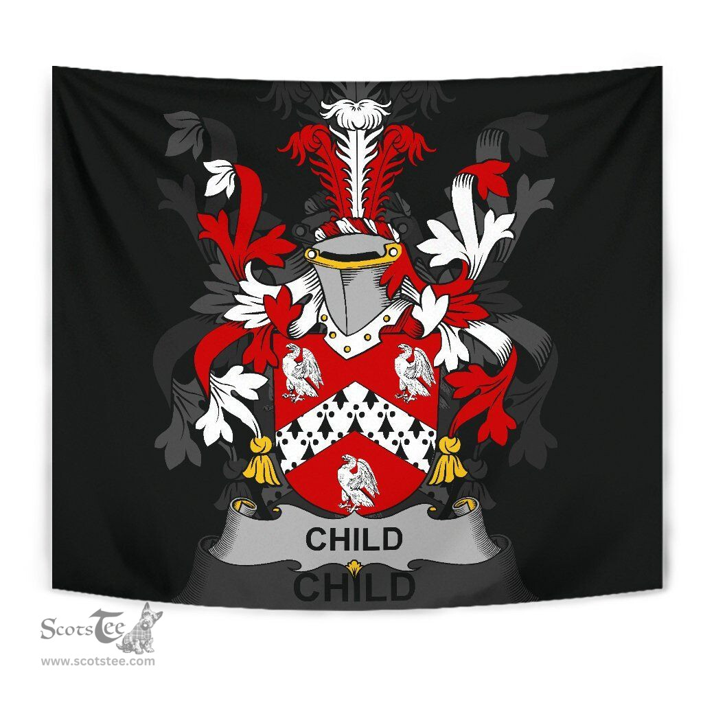 Irish Child Coat of Arms Family Crest Ireland Tapestry Irish Tapestry