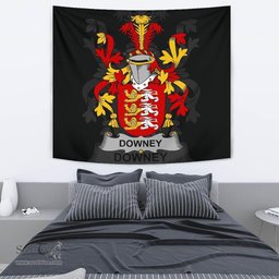 Irish Downey or O'Downey Coat of Arms Family Crest Ireland Tapestry Irish Tapestry