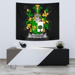 Irish Connor or O'Connor (Sligo) Coat of Arms Family Crest Ireland Tapestry Irish Tapestry