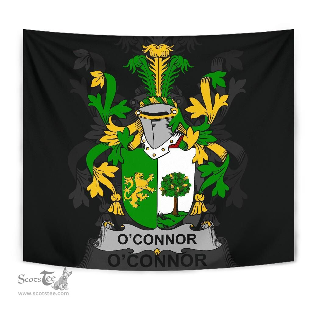 Irish Connor or O'Connor (Sligo) Coat of Arms Family Crest Ireland Tapestry Irish Tapestry
