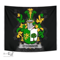 Irish Connor or O'Connor (Sligo) Coat of Arms Family Crest Ireland Tapestry Irish Tapestry
