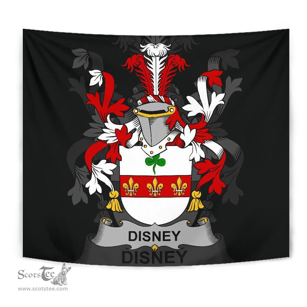 Irish Disney Coat of Arms Family Crest Ireland Tapestry Irish Tapestry