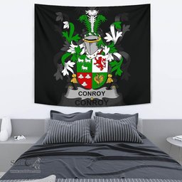 Irish Conroy or O'Conry Coat of Arms Family Crest Ireland Tapestry Irish Tapestry