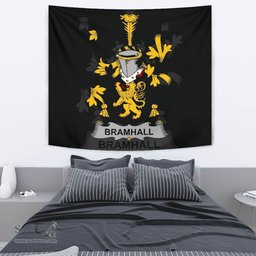 Irish Bramhall Coat of Arms Family Crest Ireland Tapestry Irish Tapestry