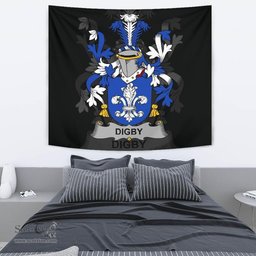 Irish Digby Coat of Arms Family Crest Ireland Tapestry Irish Tapestry