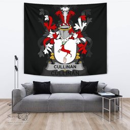 Irish Cullinan or O'Cullinane Coat of Arms Family Crest Ireland Tapestry Irish Tapestry