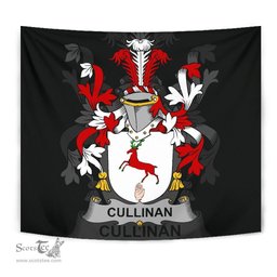 Irish Cullinan or O'Cullinane Coat of Arms Family Crest Ireland Tapestry Irish Tapestry