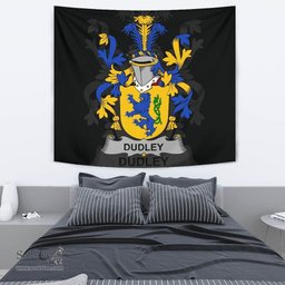 Irish Dudley Coat of Arms Family Crest Ireland Tapestry Irish Tapestry