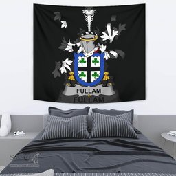 Irish Fullam Coat of Arms Family Crest Ireland Tapestry Irish Tapestry