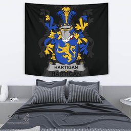 Irish Hartigan or O'Hartagan Coat of Arms Family Crest Ireland Tapestry Irish Tapestry