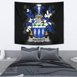Irish Hackett Coat of Arms Family Crest Ireland Tapestry Irish Tapestry