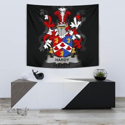 Irish Hardy Coat of Arms Family Crest Ireland Tapestry Irish Tapestry