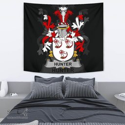 Irish Hunter Coat of Arms Family Crest Ireland Tapestry Irish Tapestry