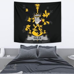 Irish Giles or Gyles Coat of Arms Family Crest Ireland Tapestry Irish Tapestry