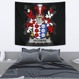 Irish Hickman Coat of Arms Family Crest Ireland Tapestry Irish Tapestry