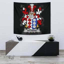 Irish Hickman Coat of Arms Family Crest Ireland Tapestry Irish Tapestry