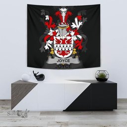 Irish Joyce Coat of Arms Family Crest Ireland Tapestry Irish Tapestry