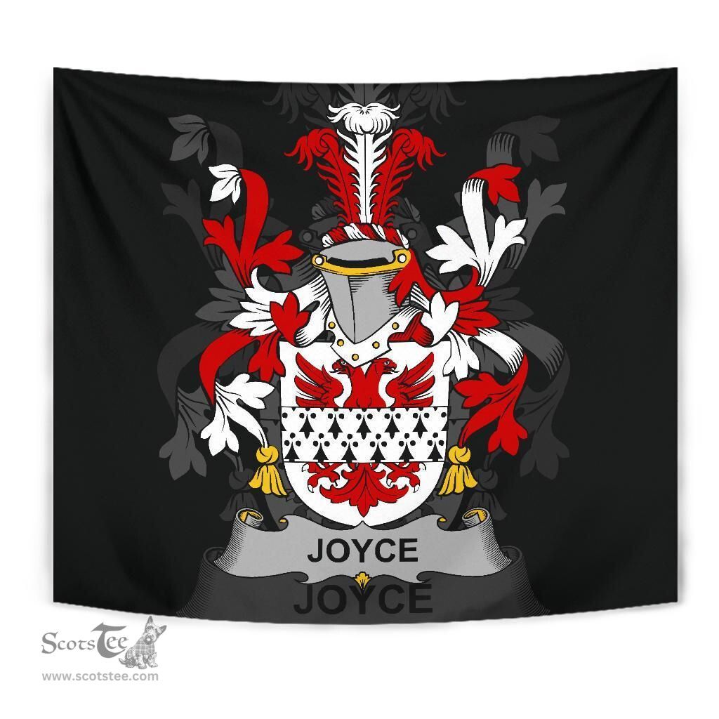 Irish Joyce Coat of Arms Family Crest Ireland Tapestry Irish Tapestry