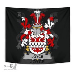 Irish Joyce Coat of Arms Family Crest Ireland Tapestry Irish Tapestry