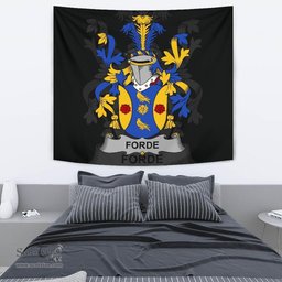 Irish Forde or Consnave Coat of Arms Family Crest Ireland Tapestry Irish Tapestry