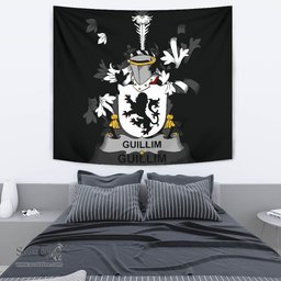 Irish Guillim Coat of Arms Family Crest Ireland Tapestry Irish Tapestry